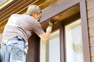 Local Exterior Trim Painting pros at work